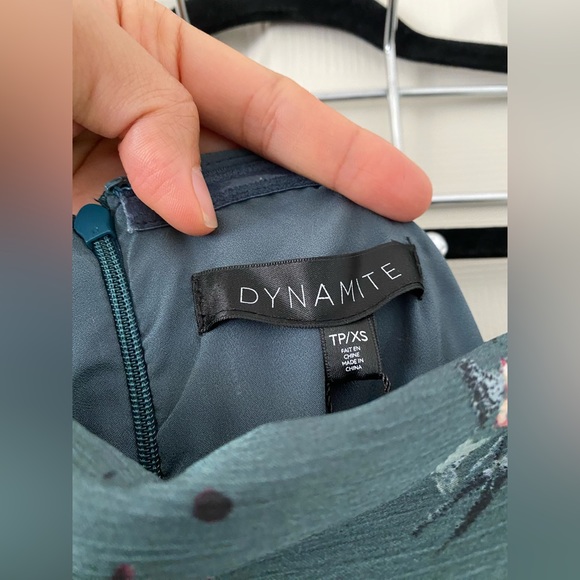 Garage Dark Green Maxi Dress - Picture 6 of 6